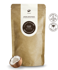 MARK coffee peeling, 100-200g – Coconut